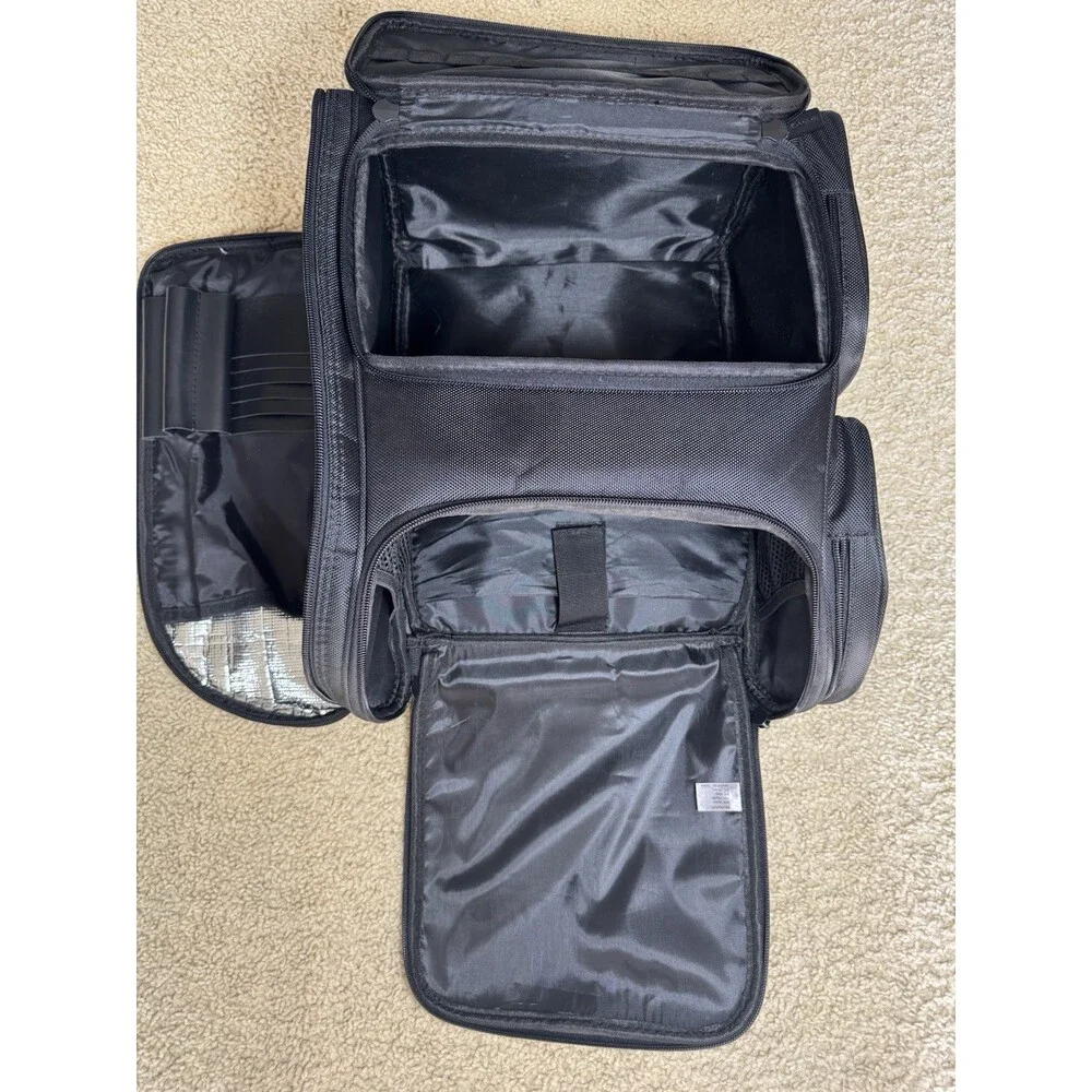 BYOOTIQUE Hairdresser Makeup Artist Travel Bag, Suitable for Barber Tools Black